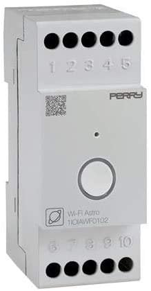 PERRY ELECTRIC - 1IOIAWF0102 INTERRUTTORE ORARIO ASTRONOMICO WI-FI 2 DIN