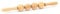 Tuuli Accessories Anti Cellulite Kugel Massage Massagegerät Massageroller Roller mit Griff für Bauch Beine Oberschenkel Lymphdrainage Maderotherapie aus Holz