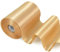 TONIFUL breites goldfarbenes Satinband, 10,2 cm x 20 m, solides Gewebe, großes Band zum Schneiden, Zeremonie-Set, große Öffnung, Stuhlschärpe