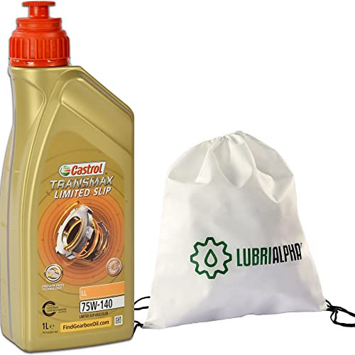 Huiles de transmission lubrifiant Castrol Transmax Limited Slip LL 75W-140 avec porte-clés tire-bouchon 5x1lt
