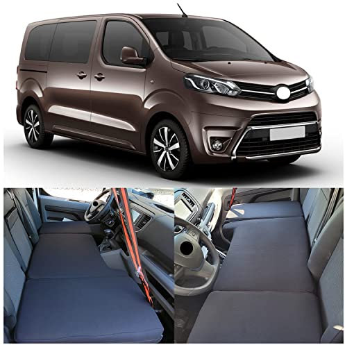 BREMER SITZBEZÜGE Camper-Bett Kinderbett Fahrerhausbett kompatibel mit Citroen Jumpy 3 Spacetourer 2016 Wohnmobil zubehör Wohnmobilbett Camping Camper Zubehör
