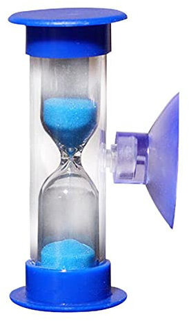 SPORTARC Sablier de 3 min de sable bleu sans pile nécessaire
