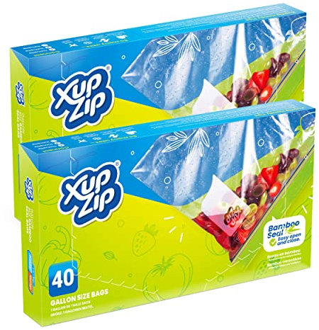 Keep Food Fresh for Longer with our Airtight and Leakproof Reusable Zip Lock Freezer Bags! Say Goodbye to Waste and Hello to Sustainability with our Bamboo Seal. Safeguard Your Meals - Order Now!