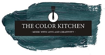 Livingwalls THE COLOR KITCHEN kräftige Wandfarbe - Malerfarbe für farbenfrohe Räume - matte Innenfarbe in Grün - 5l Deckfarbe in TCK3012