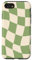 iPhone SE (2020) / 7 / 8 Case Checkered Green Cool Checkerboard Aesthetic Gift Case