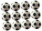 Vaguelly 12st Puppenhaus Miniatur Essen Spielen Leere Tasse Wasser Tasse Mini Modell Zubehör Puppenhaus-Ornamente Mini-fußball Mini-hausfußball Sportbälle Landschaftsball Tischtennis Gummi