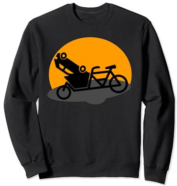 Lastenrad elektro Fahrrad Rad Bike Geschenk Sweatshirt