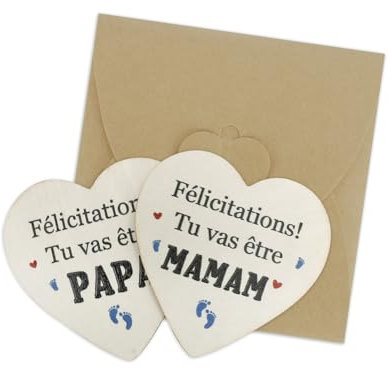 Annonce Grossesse Cadeau Annonce Grossesse Idée Félicitations Tu Vas êTre Papa Tu Vas Être Maman