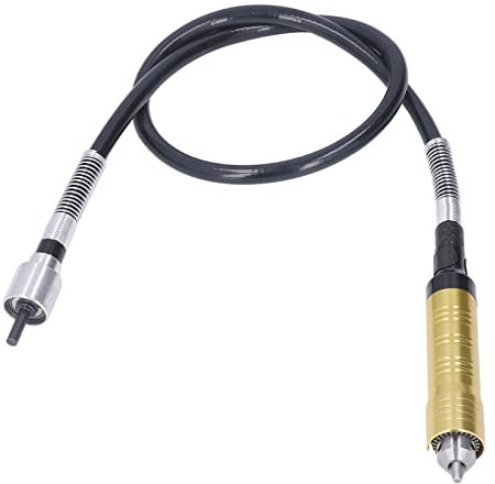 Flex-Schaft-Adapteraufsatz, Edelstahl-Gravierwerkzeug für Bohrmaschine, Flexibler Verlängerungsfutterschlüssel Zum Schnitzen