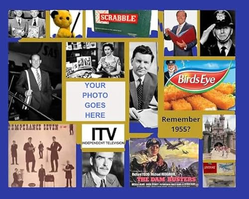 ItsYourPuzzle | Personalized Photo Jigsaw Puzzle | Nostalgia Year Puzzle for 1955 | Custom Puzzles from Photos | Memory Lane Puzzles for Teen & Adults | Cardboard Picture Puzzle Gift Toy | 1000 Pcs