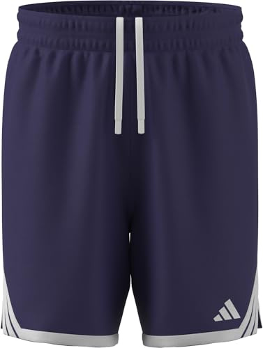 adidas Men's M Everyday PRO Bball Short, Team Colleg Purple/White, XXL Tall