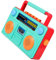 HEALSOPTHY Simulation de Radio pour Garçon Fille Éducatif Musical Effets Sonores pour Garçons et Filles pour Développement Cognitif et Interaction Parent Couleur Aléatoire