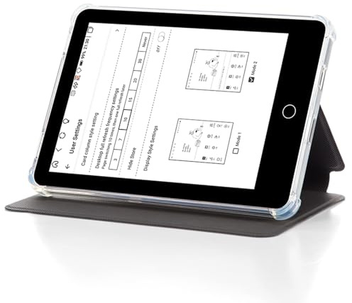 Sxhlseller Lecteur électronique E Ink 6 Pouces, écran HD 300 DPI avec éclairage Avant, 4 Go + 64 Go, Prise en Charge du Stockage Extensible, WiFi Bluetooth intégré, Léger pour la Lecture (Black)