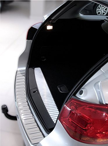 RECAMBO Ladekantenschutz Edelstahl kompatibel für OPEL Astra J Sports Tourer | 2010-08/2012 - Hochglanz poliert, Chrom Look - Styling und Schutz für die Stoßstange