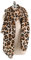 Amorar Frauen Winter Warm Cashmere Pashmina Schal Wrap Leopardenmuster Licht Langen Schal Nackenwärmer