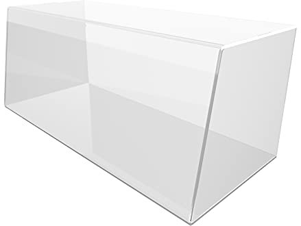 nattmann Lebensmittelechter Thekenaufsatz aus PLEXIGLAS® Abdeckhaube Spuckschutz Vitrine Acrylglas 100cm