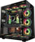 GAMEPOWER Warcry ATX Boîtier PC de Gaming en Verre trempé avec 6 Ventilateurs ARGB Noir