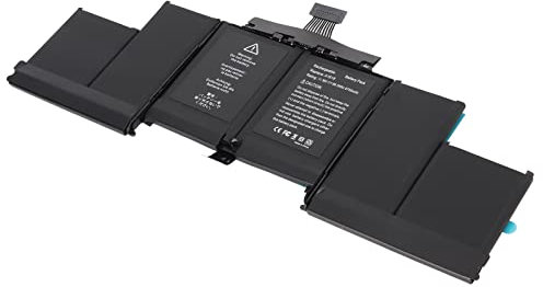 Laptop Battery Replacement for OS X Laptop Pro 15in Retina A1398 A1618 Laptop(2015 Year), 11.36V 99.5Wh 8755mAh Laptop Battery, OS X Laptop Battery Kits with Screwdriver
