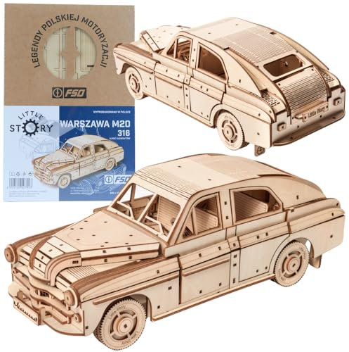 little story Holz Puzzle 3D pädagogisch Modell Do it Self Für Kinder Erwachsene Sammlerstück (Warszawa)
