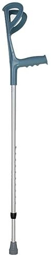 GOYOUTON Unterarm Krücken Einstellbare Arm Ellbogen Krücken Medizinische Leichte Fraktur Walker Rehabilitation Teleskopische Achsel Bequeme Doppelte Entführung Gehhilfe Leichte Arm Krücke