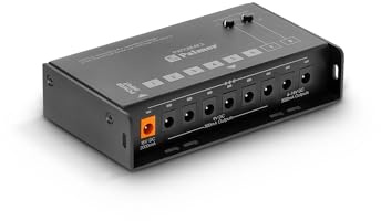 Palmer PWT 08 MK2 - Universelles Pedalboard Netzteil, 8 Ausgänge, schwarz