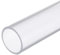QUARKZMAN PVC Rohr, Durchmesser 43 mm Länge 0.35m Rund Kunststoffrohr für Garten, Aquarium, Wasserleitung, Kabelkanal, lüftungsrohr (Transparent)