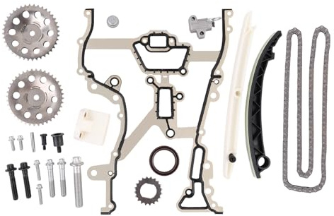 Dixhills Steuerkettensatz Steuerkette Nockenwellenversteller Ersatz für Adam M13 Aveo Astra J Cascada W13 Corsa D Insignia A Meriva B Mokka Zafira C Tourer 1.2 1.4 Teilenummer 55562234 636059