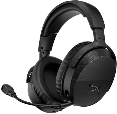 HyperX Cloud Stinger 3 Kabellose Gaming-Kopfhörer für PC | Bluetooth 5.2 und 2,4 GHz, bis zu 80 Stunden Akkulaufzeit, 50-mm-Treiber, Mikrofon, Schwarz