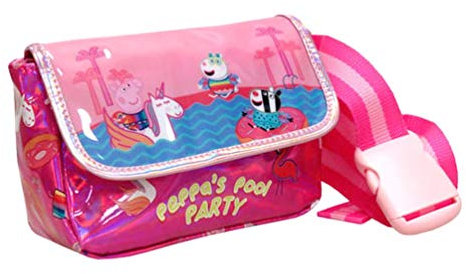 CYPBRANDS Peppa Pig Hüfttasche für Freizeit und Wandern, Kinder, Unisex, Mehrfarbig (Mehrfarbig), Einheitsgröße