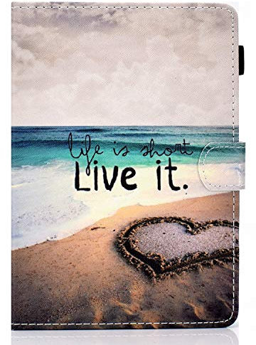 Universal 8.0 Inch Tablet Funda, Billetera con Soporte para iPad Mini de 7.5-8.5 Pulgadas, Galaxy Tab A 8.0 S2 8.0, Tab E 8.0, Fire HD 8 2016/2017/2018, Lenovo Tab 4 iOS Android Tablet