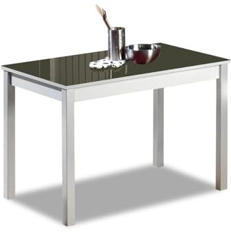 ASTIMESA Fija Küchentisch, Metall, Graphit, 100 x 60 cm