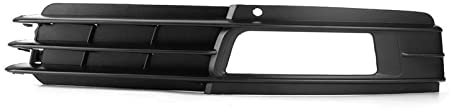1 Paar Auto Nebelscheinwerfer Kühlergrillabdeckung Front Lower Bumper Nebelscheinwerfer Grill Fit für Audi A6 C6 4F Limousine/Avant 2008–2011 Auto-Ersatzteile (Farbe : L)