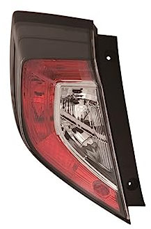 DM Autoteile 145750 Rückleuchte Heckleuchte links W21W WY21W außen kompatibel für Honda Civic X