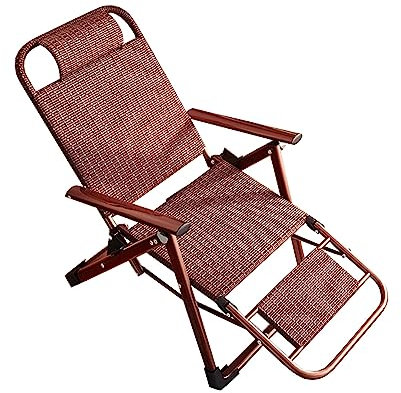 DSEWTEZXI Draussen Rattan strandliege klappbar leicht, Garten Relaxliege,campingstuhl Verstellbar RüCkenlehne, Ergonomisch, for Camping, Pool, Sonnenbaden.
