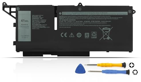 K KYUER 41Wh M69D0 293F1 Battery for Dell Latitude 15 5530 7530 14 5430 7430 13 5330 7330 2n1 2-in-1 Precision 3570 Mobile Workstation Series P104F005 P104F006 P110F002 P133G002 P134G002 P136G002