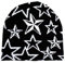 LXONTSG Beanie Mütze Stern, Stern Strick Beanie Mütze Schwarz, Strick Beanie Mütze, Warme Strick Beanie Mütze Schwarz, Warme Stern Strickmütze, Winter Strickmütze für Herren und Damen