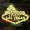 ADVPRO Welcome To Fabulous Las Vegas RGB Dynamic Glam LED-Schild, Schnittform, intelligente 3D-Dekoration, mehrfarbige Beschilderung, st06s86-fnd-i0304-c