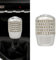 Blueshyhall Auto Schaltknauf Glitzer, Universal Schaltknauf mit Diamant Strass für Automatik Manueller Wagen, Bling Auto Schaltknauf Tuning aus Aluminium mit 8mm/10mm/12mm Gummi Adapter (Silber)