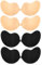 Gtuzkheu 4 Pares De Sujetador Invisible, Sujetadores Adhesivos, Sujetador Sin Tirantes De Silicona, Reutilizable, Adecuado para Vestidos De Noche Y Ropa Sin Espalda(A-B)
