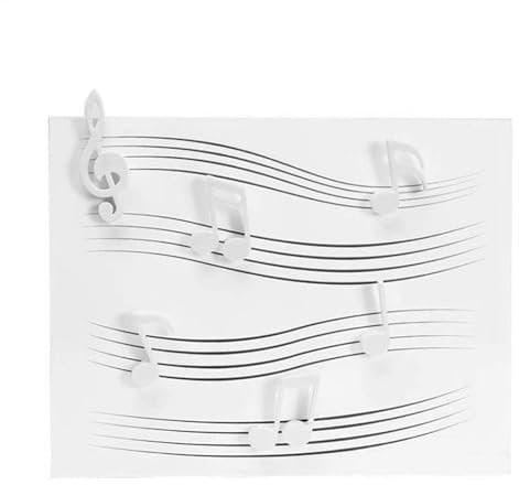 Musical Stickers for Fridge - Music Notes Likes | Decorative Magnets for Fridge, , White Paintings, Photos, Creative Magnetic Accessories, Home Accessories