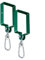 JINSBON Metal Swing Hooks Set,Snap Hooks Swing Hangers Brackets Attachments 5.78 X 3.8 Inch For Backyard(2pcs)