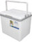 TOPINCN 10L Large Portable Cooler, Insulation Hard Cooler with Sturdy Handle, Ice Chest Lunch Box, Travel Iced Drink Box for Outdoor Camping, Picnic, BBQ, Fishing or Commercial Use (White)