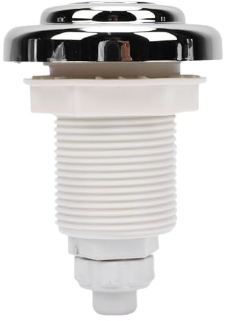 Qudinip Interruptor de Presión de Aire para Bañera de Hidromasaje G1in, Pulsador Ajustable de PVC Duradero para Bañeras y Spas