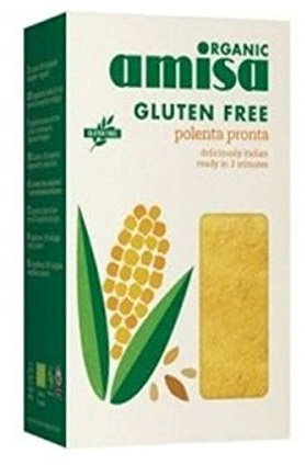 Amisa Org Polenta Pronta 375g x 2 (Pack of 2)