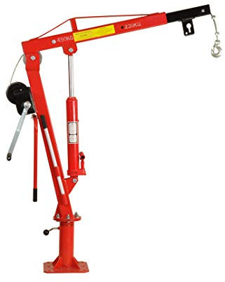 Pro-Lift-Montagetechnik Pick Up Kran, 450 kg mit Seilwinde, J45HW, 00624