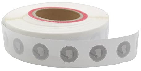 50 Stück Fongwah NTAG213 Aufkleber mit 180 Byte EEPROM Speicher Kompatibel mit NFC Anwendungsprogrammen