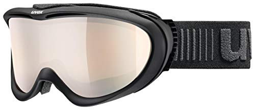 uvex Erwachsene Skibrille Comanche VLM, Black mat, One Size, S5512182030