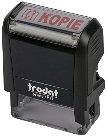 Trodat Printy 4911 schwarz KOPIE ROT