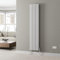 DuraTherm® 1800 x 360mm White Vertical Designer Radiator Double Column Oval Tube Modern Central Heating Panel Bathroom Radiators
