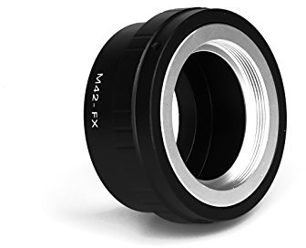 M42-FX Objektivadapter für M42 Objektiv kompatibel mit Fuji FX Kamera Adapter X Mount